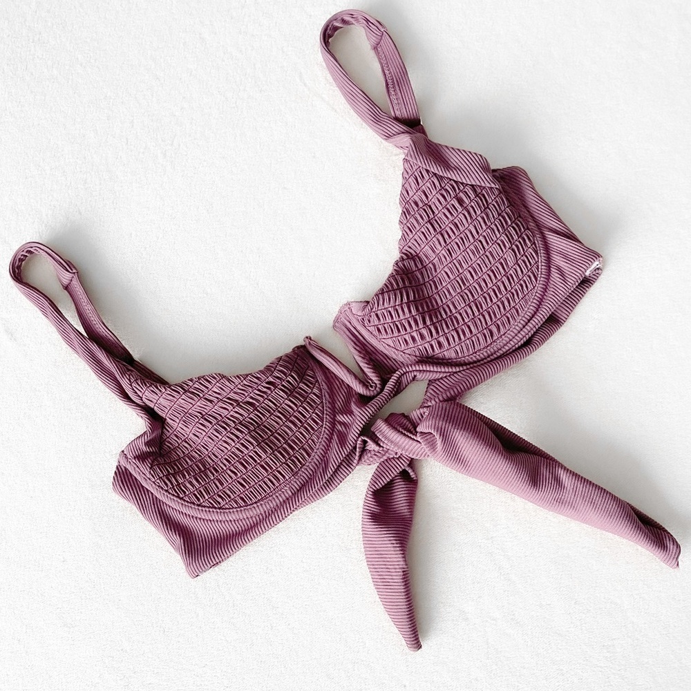 UNDERWIRE Tie Swim Top